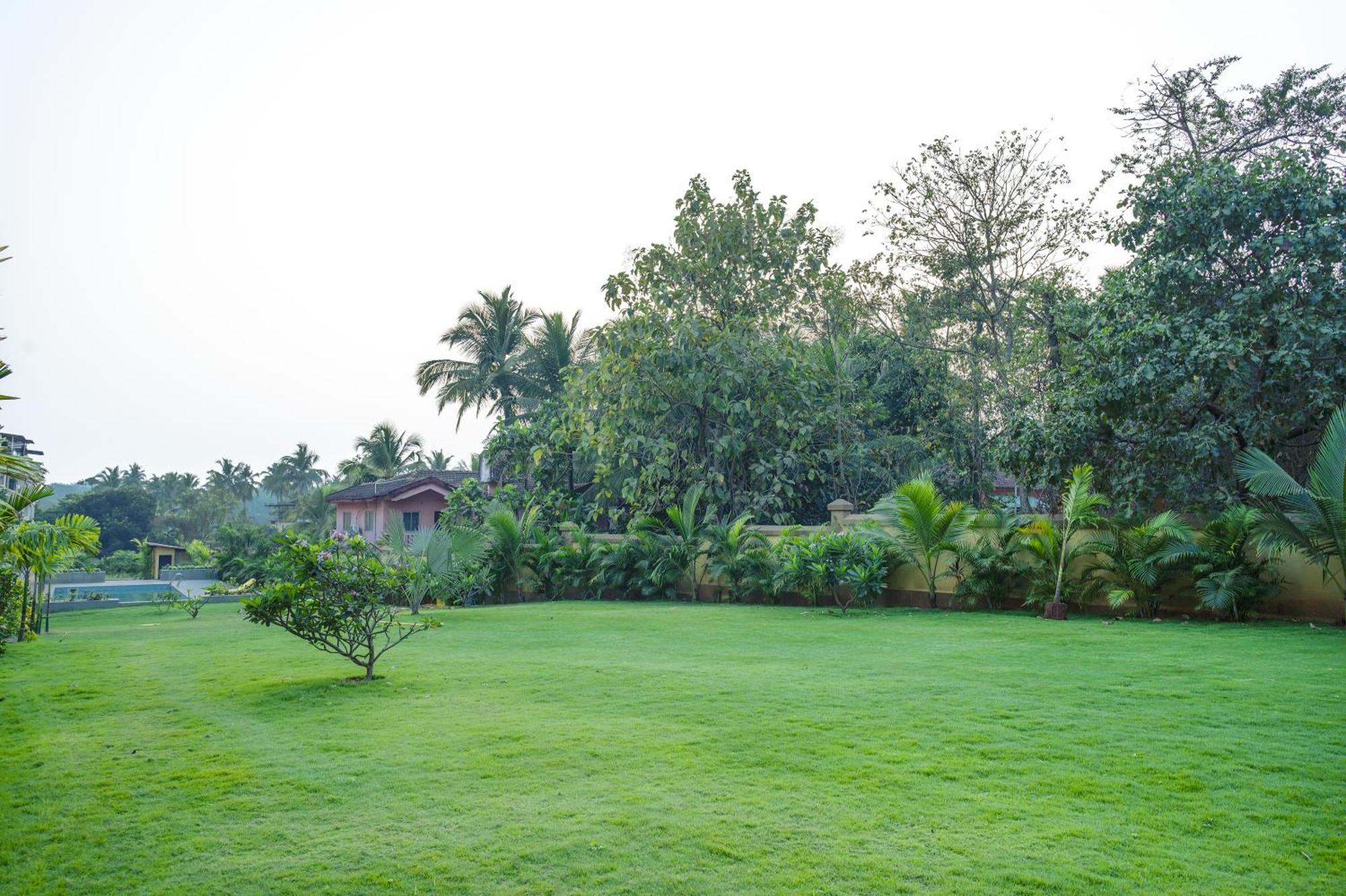 Alaya Stays 1 Bhk With Balcony & Pool - Veera Marina Candolim Bagian luar foto